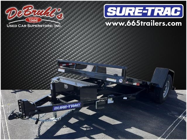 Sure Trac ST78X12  TILT BED 7.8K Open Trailer (New) in Asheville