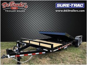 Picture of a 2023 Sure Trac ST7X18+4   TILT BED 14K Open Trailer (New)