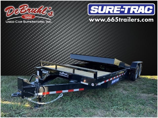 Sure Trac ST7X18+4  TILT BED 16K Open Trailer (New) in Asheville