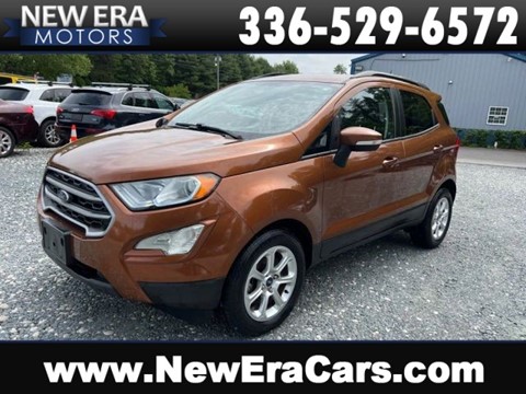 2018 Ford EcoSport SE Sport Utility 4D