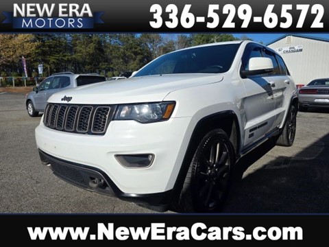 2016 Jeep Grand Cherokee Limited 75th Anniversary Edition Sport Utility 4D