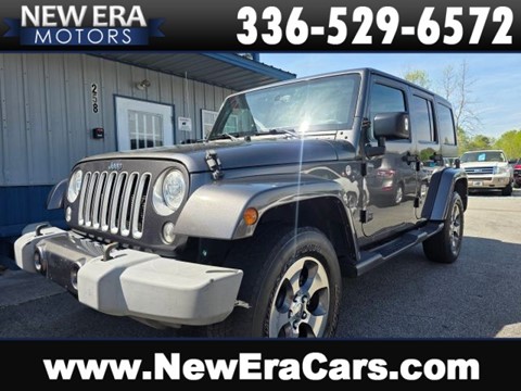 2017 Jeep Wrangler Unlimited Sahara Sport Utility 4D