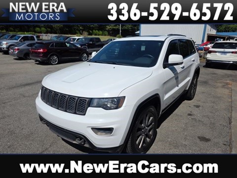 2016 Jeep Grand Cherokee Limited 75th Anniversary Edition Sport Utility 4D