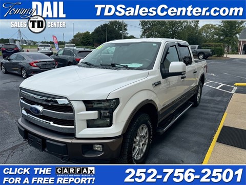 2016 FORD F-150 LARIAT SUPER CREW 6.5-ft. Bed 4WD