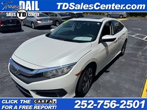 2017 HONDA CIVIC EX Sedan CVT for sale by dealer