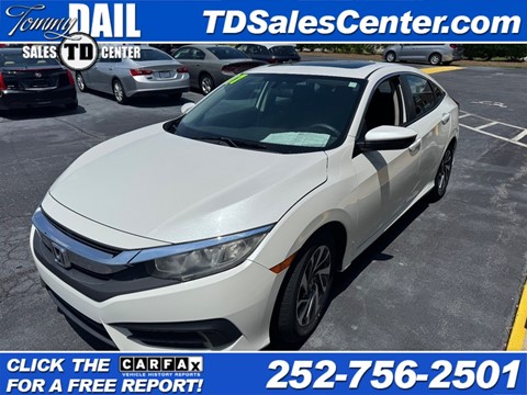 2017 HONDA CIVIC EX Sedan CVT