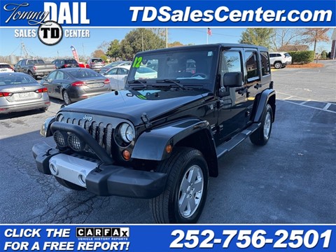 2012 JEEP WRANGLER Unlimited Sahara 4WD