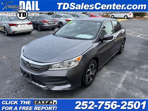 2016 HONDA ACCORD LX Sedan CVT