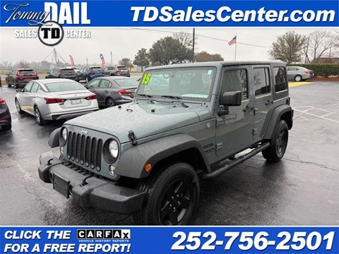 2015 Jeep Wrangler Unlimited Sport 4WD