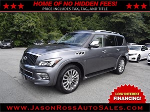 Picture of a 2017 Infiniti QX80 4WD w/ Deluxe Technology Package