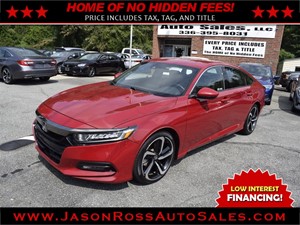 Picture of a 2019 Honda Accord Sport w/ Honda Sensing