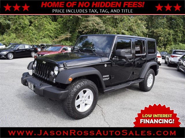 Jeep Wrangler Unlimited Sport 4WD in Burlington