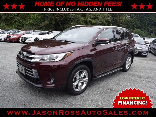 Toyota Highlander Limited AWD in Burlington