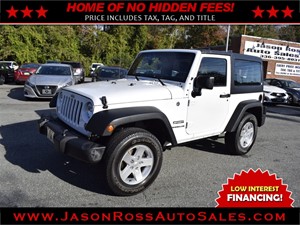 Picture of a 2016 Jeep Wrangler Sport 4WD *HARDTOP COVER*