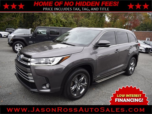 Toyota Highlander Hybrid Limited Platinum AWD in Burlington