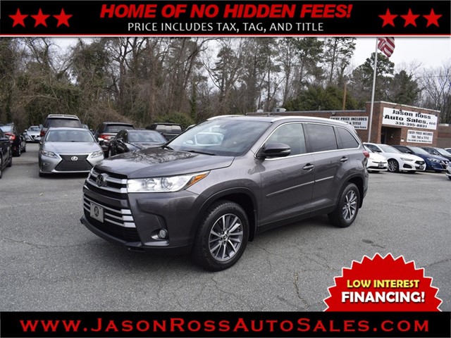 Toyota Highlander XLE AWD in Burlington