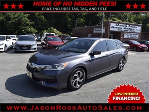 Picture of a 2017 Honda Accord LX Sedan