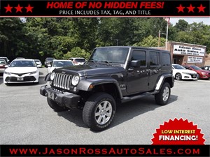 Picture of a 2018 Jeep Wrangler JK Unlimited Sahara 4WD