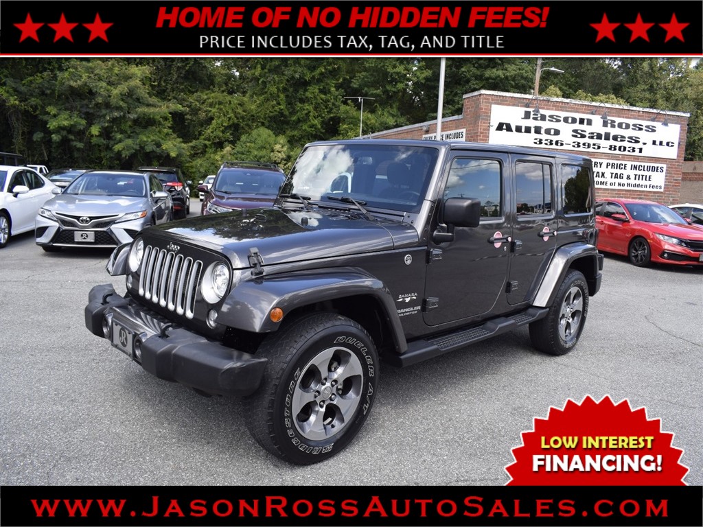 2017 Jeep Wrangler Unlimited Sahara