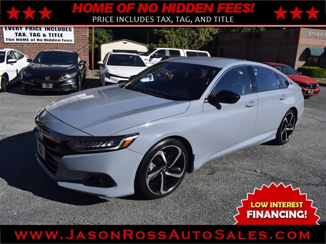 Honda Accord Sport w/ Honda Sensing in Burlington
