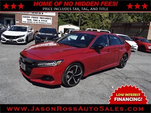 Picture of a 2021 Honda Accord Sport w/ Honda Sensing