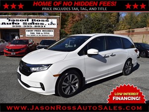 Picture of a 2021 Honda Odyssey Touring w/ Honda Sensing