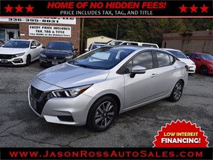 Picture of a 2021 Nissan Versa SV