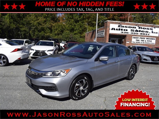 Honda Accord LX in Burlington