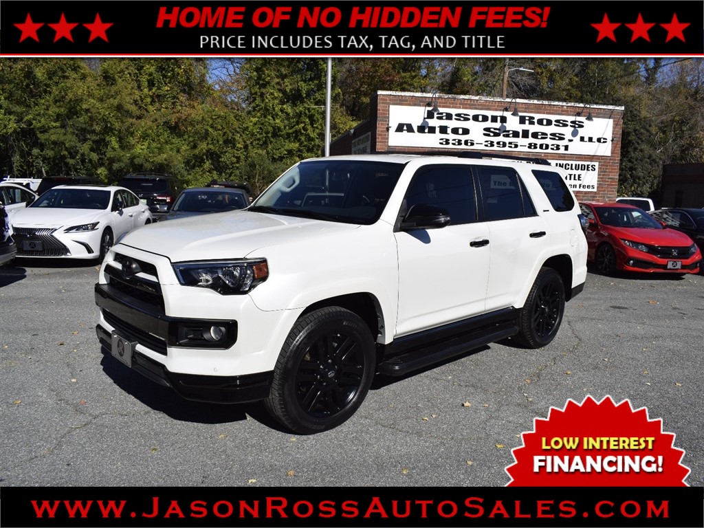 2019 Toyota 4Runner Night Shade
