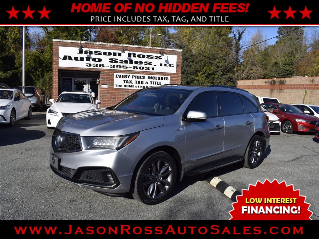 2019 Acura MDX Technology & A-Spec Package