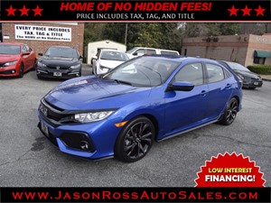 Picture of a 2018 Honda Civic Sport Hatchback