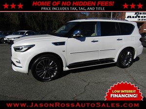 Picture of a 2018 Infiniti QX80 4WD w/ Deluxe Technology Package