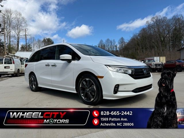 Platinum White Pearl 2024 Honda Odyssey Elite FWD Minivan Front-Wheel Drive Automatic