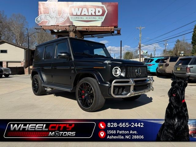 MANUFAKTUR Night Black Magno 2025 Mercedes-Benz G-Class AMG G 63 4MATIC SUV / Crossover All-Wheel Drive 9-Speed Automatic