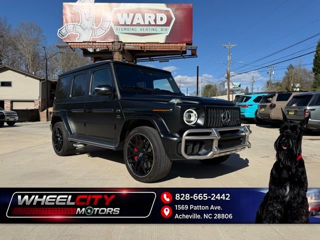 MANUFAKTUR Night Black Magno 2025 Mercedes-Benz G-Class AMG G 63 4MATIC SUV / Crossover All-Wheel Drive 9-Speed Automatic