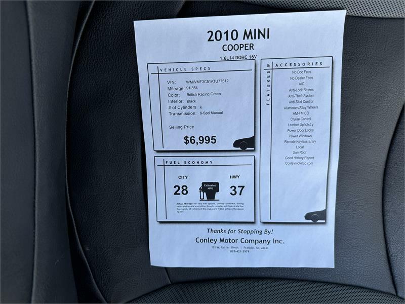 2010 MINI Cooper photo