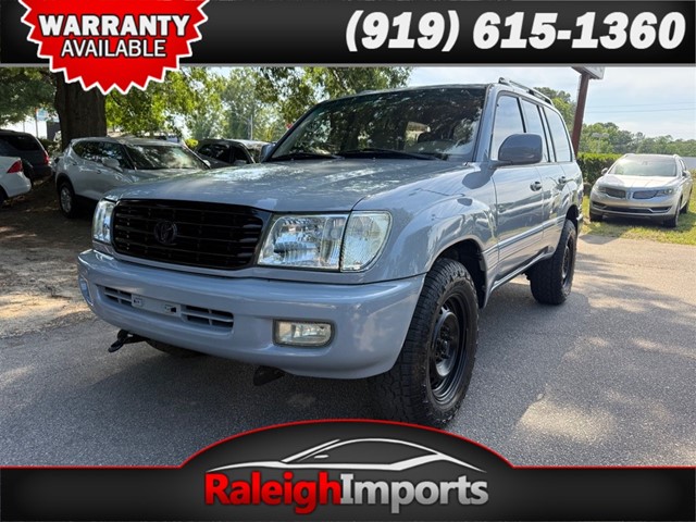Gray 1998 Toyota Land Cruiser 4WD SUV / Crossover All-Wheel Drive Automatic