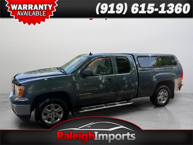 Gray 2008 GMC Sierra 1500 Work Truck Ext. Cab SB Pickup Truck 4X2 Automatic