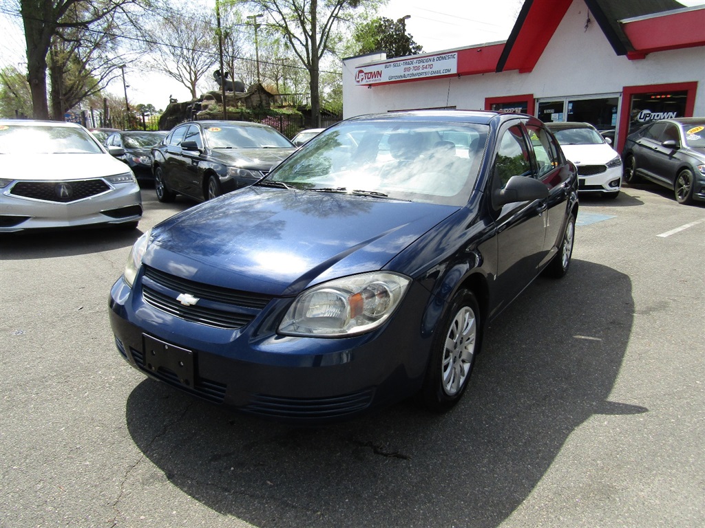 Blue 2009 Chevrolet Cobalt LS Sedan FWD Sedan Front-Wheel Drive Automatic