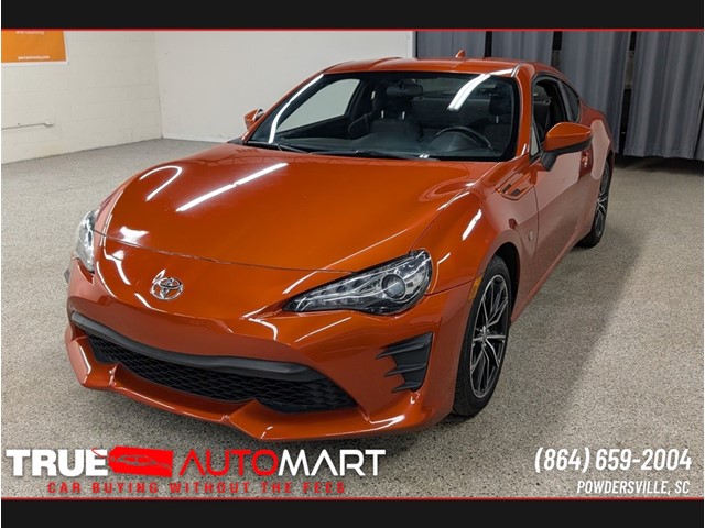 Orange 2017 Toyota GR86 Coupe Coupe Rear-Wheel Drive Automatic