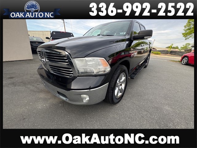 Black 2014 RAM 1500 Lone Star Crew Cab 4WD Pickup Truck Four-Wheel Drive Automatic