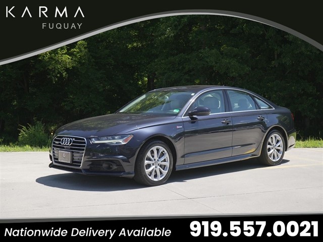 Blue 2017 Audi A6 3.0T quattro Prestige Sedan AWD Sedan All-Wheel Drive Automatic