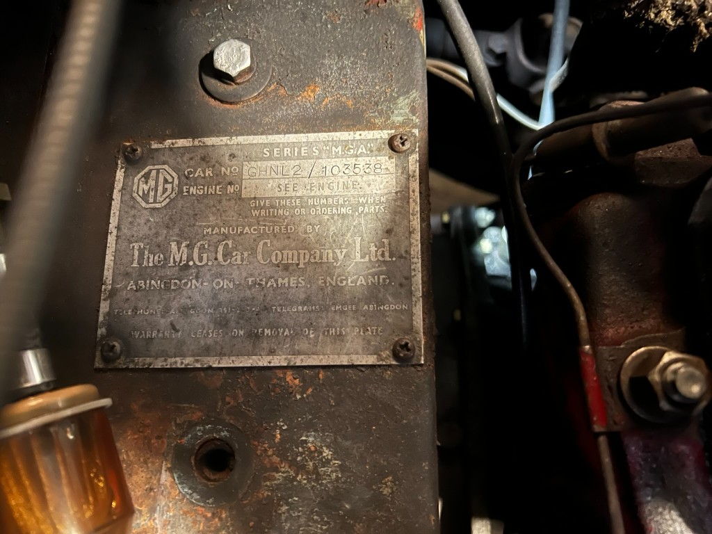 1961 MG A Mk II 53