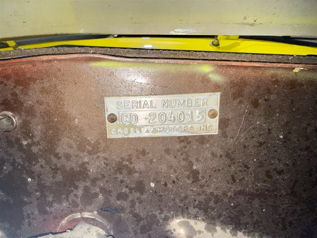 1950 Crosley CD  Super Coupe Panel Wagon 53