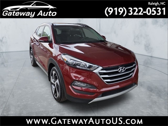 Red 2018 Hyundai Tucson 1.6T Value FWD SUV / Crossover Front-Wheel Drive 7-Speed Automatic