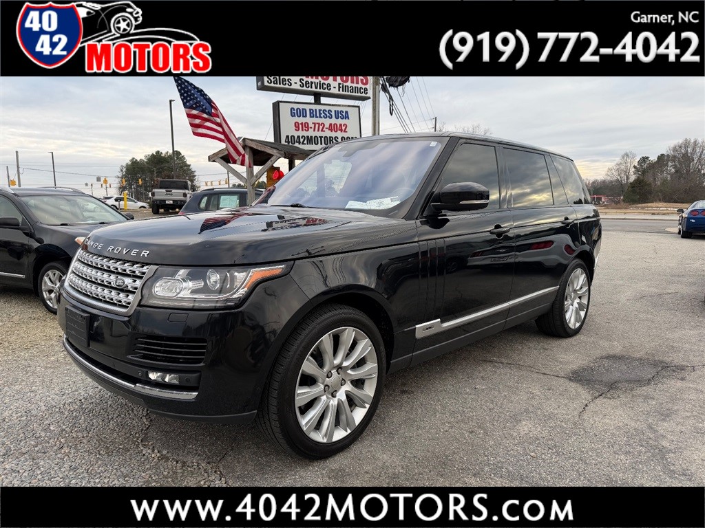 2015 Land Rover Range Rover V8 Supercharged LWB 4WD