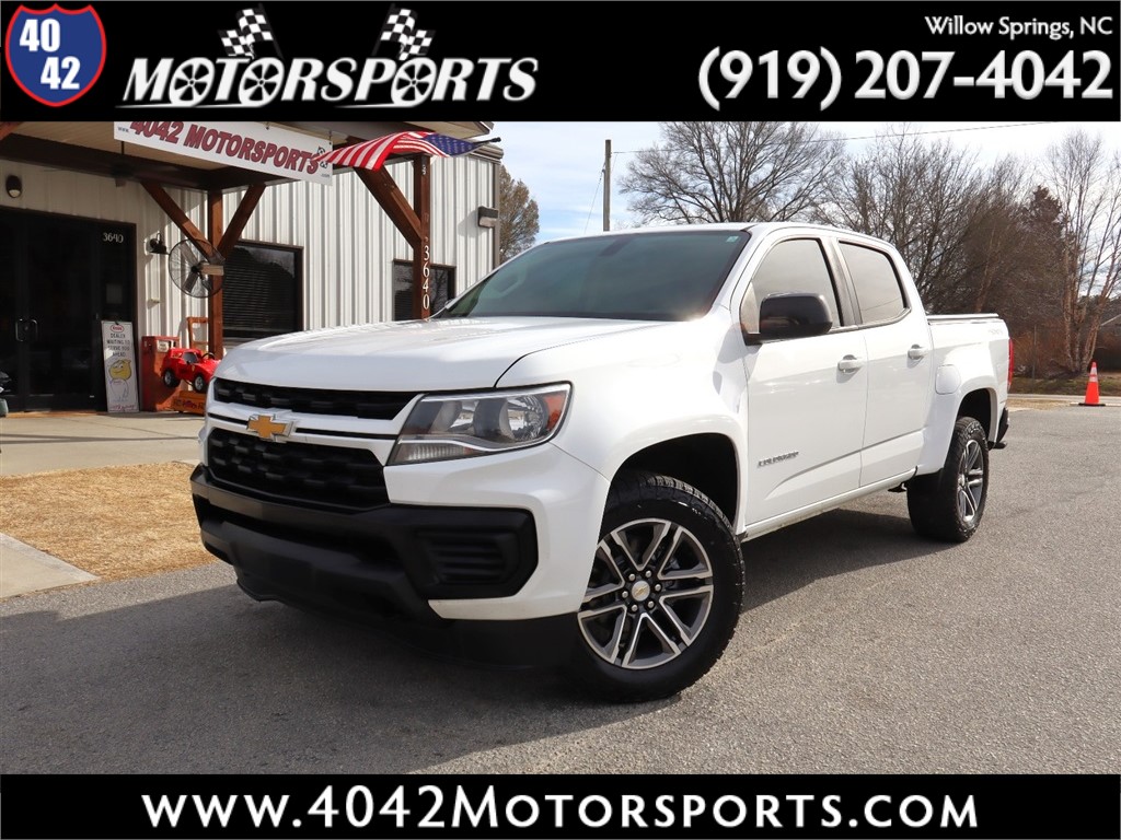 2021 Chevrolet Colorado Work Truck Crew Cab 4WD