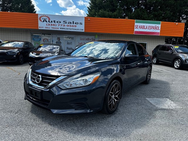 Black 2017 Nissan Altima 2.5 S Sedan Front-Wheel Drive Continuously Variable Transmission