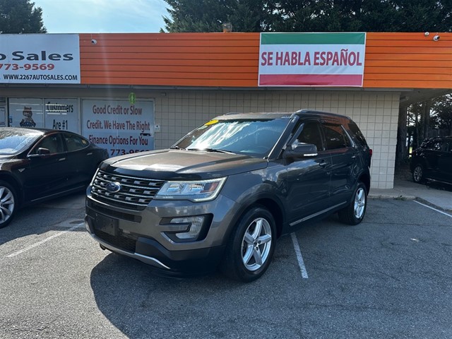 Black (Charcoal) 2017 Ford Explorer XLT AWD SUV / Crossover All-Wheel Drive Automatic