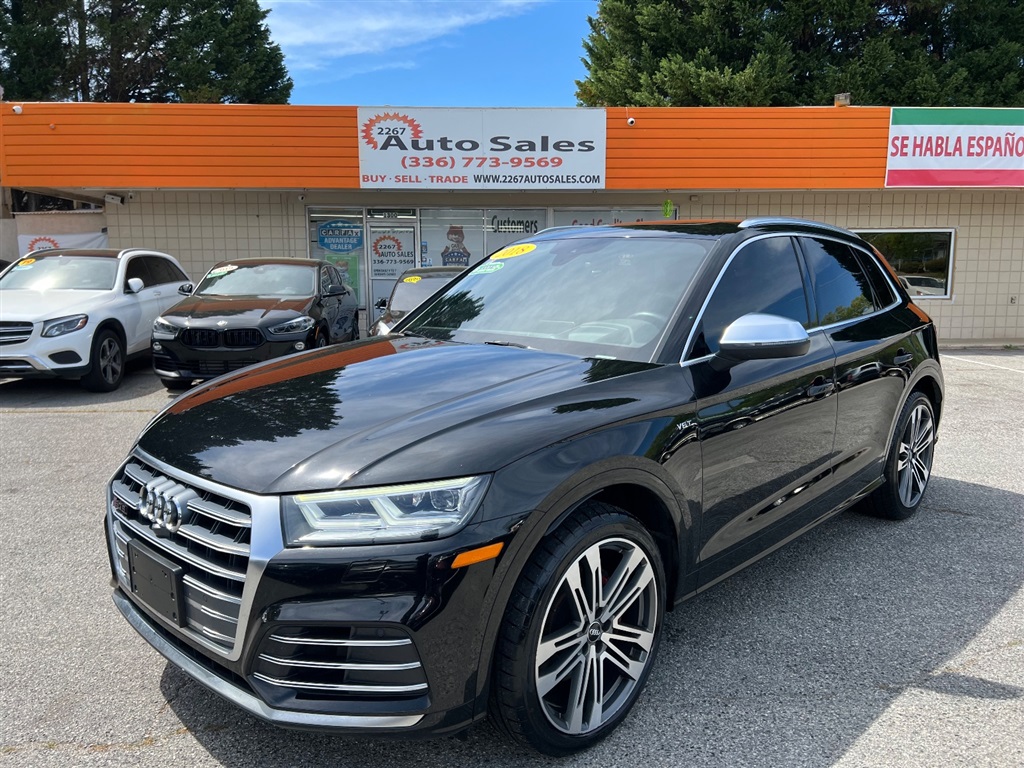 Black 2018 Audi SQ5 3.0T quattro Prestige AWD SUV / Crossover All-Wheel Drive Automatic